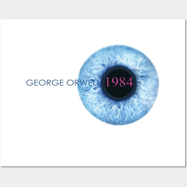 George Orwell 1984 Wall Art by victichy